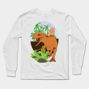 Dinosaur For Boys Gifts Long Sleeve T-Shirt